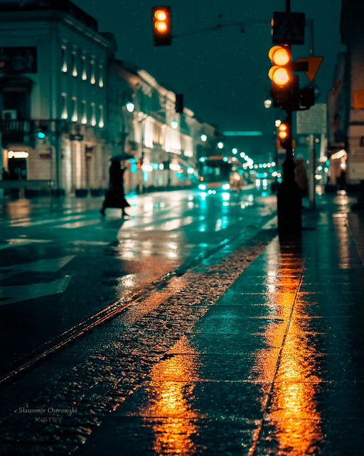 street wet