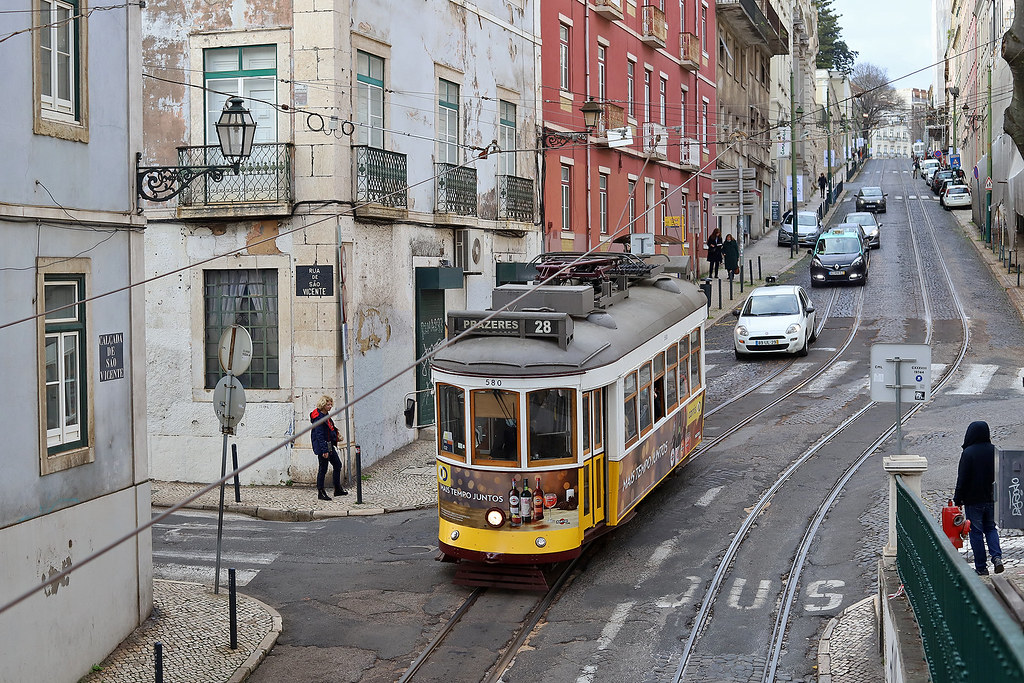 Carris 580 Lissabon (PT) 15 januari 2021