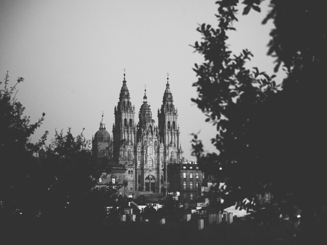 Santiago Cathedral - Monochrome