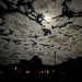 Full moon clouds