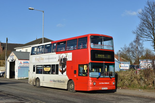 National Express West Midlands (4348 BX02AVB) - Route 41