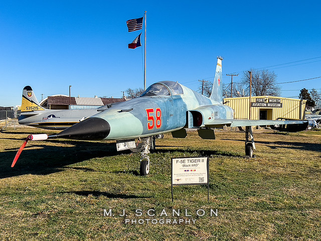 74-1558 USAF | Northrop F-5E Tiger II | Fort Worth Aviation Museum