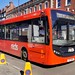 Another recent addition to Salisbury Reds is former Swindon's Bus Company 2768. It's seen on Blue Boar Row while Not in Service after finishing a journey on the X4 from Larkhill. - YX17 NHY - 10th August 2021