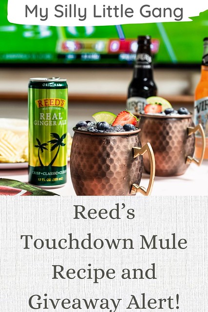 Reed’s Touchdown Mule Recipe and Giveaway Alert