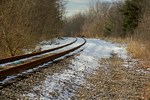 bradylakeohio railroadtracks railroadtracksinsnow erierailroad