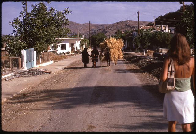 Different worlds   Crete July 1974