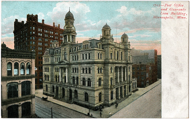 United States Post Office Building / postcard
