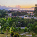 Panoramas with sunset over Santa Clara city from the top of Capiro hill | Atardecer sobre la ciudad desde la loma del Capiro, Santa Clara, Villa Clara, Cuba 2021