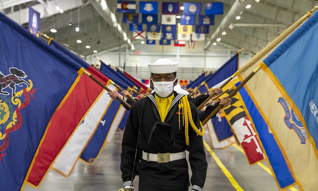 Sailors prepare to graduate from Recruit Training Command.
