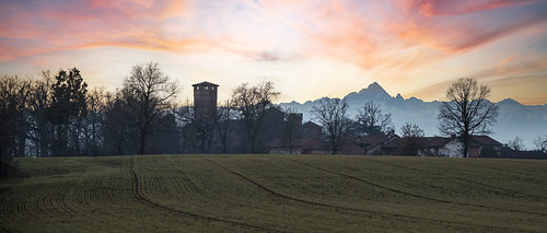 My village at sunset by rinogas,