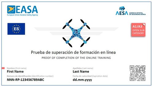 Formación en Drones de AESA, Agencia Estatal de Seguridad Aérea