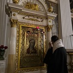 20 января 2022, Лития по новопреставленному митрополиту Владимиру (Котлярову). Александро-Невская Лавра (Санкт-Петербург)