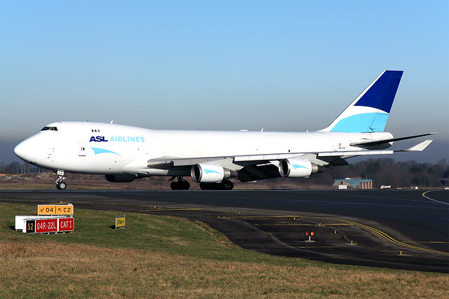 ASL Airlines Belgium  Boeing 747-409(F/SCD) OE-ILC