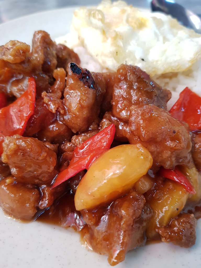 咕嚕肉飯 Sweet & Sour Pork Rice rm$8.90 @ 888 開飯咯食堂 Canteen in PJ Phileo Damansara