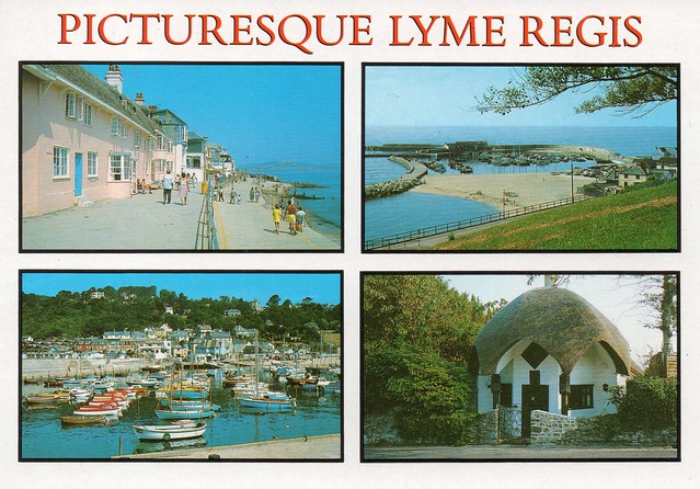 UK - Dorset -  Lyme Regis -  (Lies on Lyme Bay on the English Channel coast at the Dorset–Devon border)