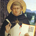 Thomas Aquinas from San Domenico, Fiesole Altarpiece by Fra Angelico, 1425
