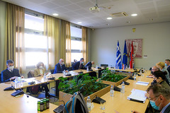 Επίσκεψη ΥΠΕΞ Ν. Δένδια στην Κροατία - Συνάντηση με ΥΠΕΞ Κροατίας Gordan Radman (Pula, 21.01.2022)