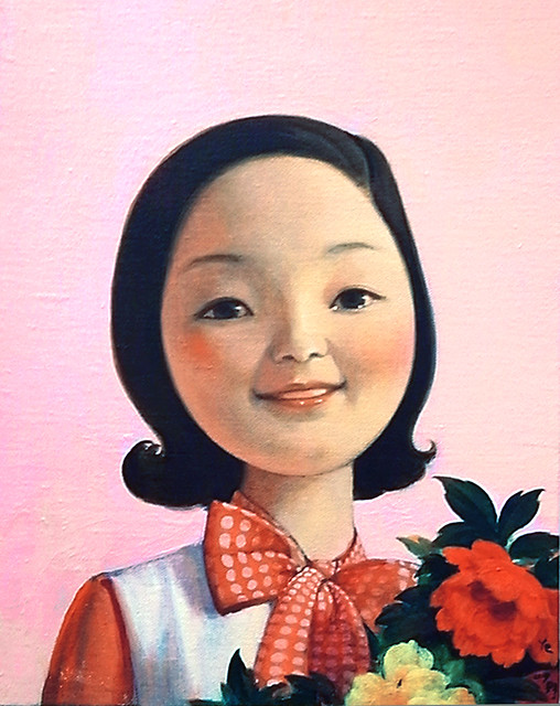 Portrait of singer Teresa Tang by artist Liu Ye.