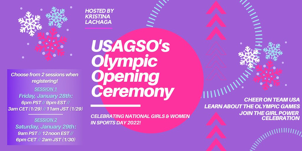 USA Girl Scouts Overseas' Olympic Opening Ceremony