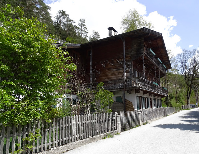 edificio o casa de Achenkirch Los Alpes Lago Achen Achensee Valle de Ziller Zillertal Tirol Austria 03