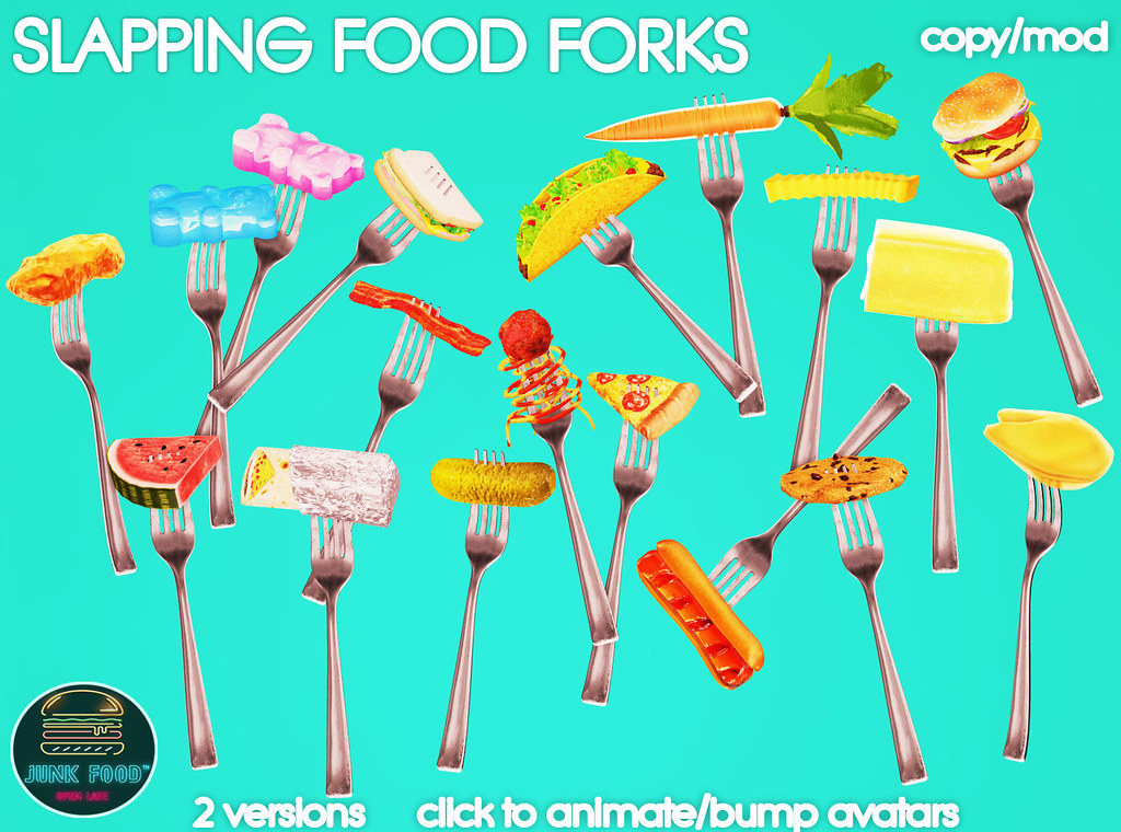 Junk Food – Slapping Food Forks Ad