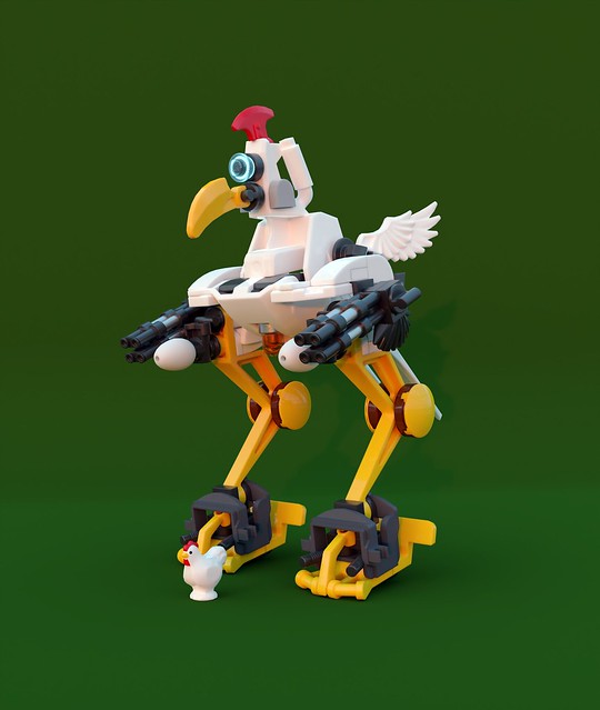 R005-STR Lego-horn Poultry Mech
