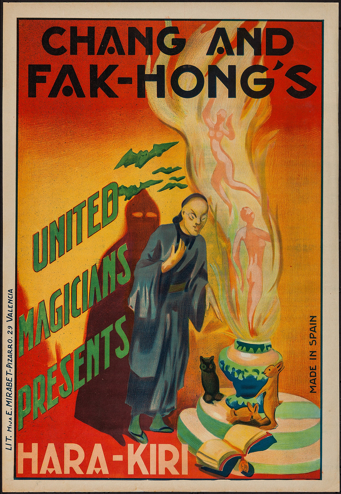 Chang and Fak Hong's Hara-Kiri, 1930's