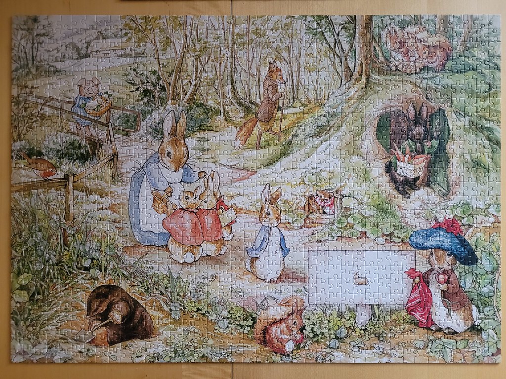 Peter Rabbit | Jumbo, 1000 pieces | Stefanie Leib | Flickr