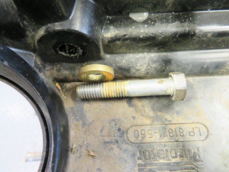 Air Box/Transmission Left Bolt & Thick Washer