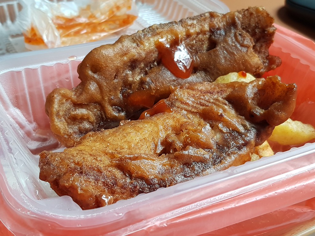 炸非洲魚薯條 Tilapia Fish & Chips rm$17 @ 茶餐廳 Restoran Cha Chan Teng Puchong (via Shopee Food)