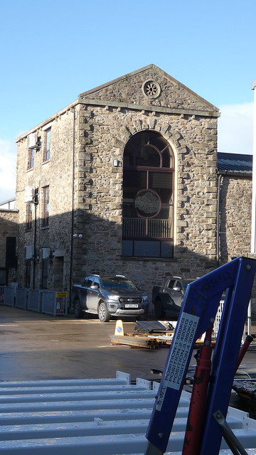 Clitheroe walk - mill engine shed, Harrisons Engineering