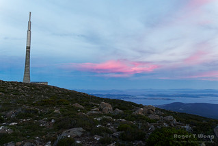 20220123-16-Sunset from Mt Wellington