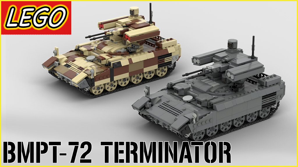 LEGO BMPT-72 | Terminator 2 | 1/35 Minifigure