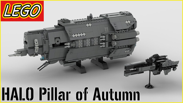 LEGO HALO Pillar of Autumn | 1:3500 Scale