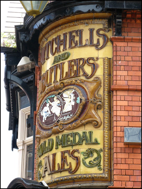 Queen's Arms sign, Newhall Street, Birmingham