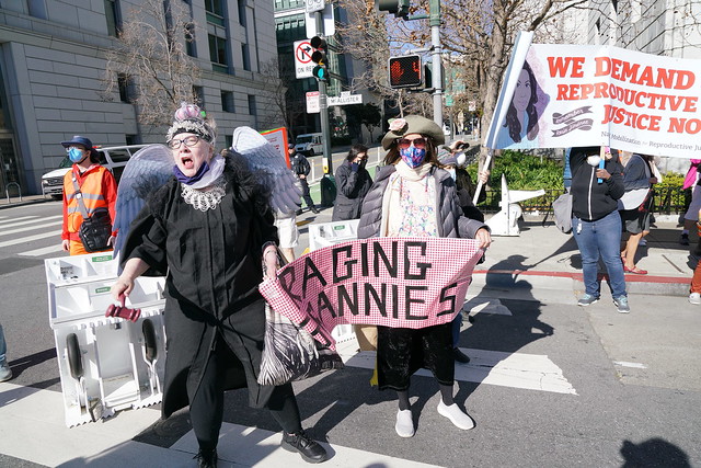 Abortion Protest in San Francisco   January 22, 2022