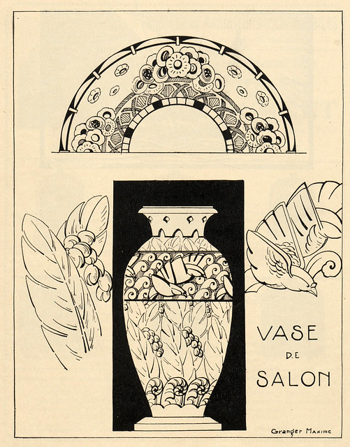 1927-05-25, Vie limousine (La)-Vase de salon Maxime Granger