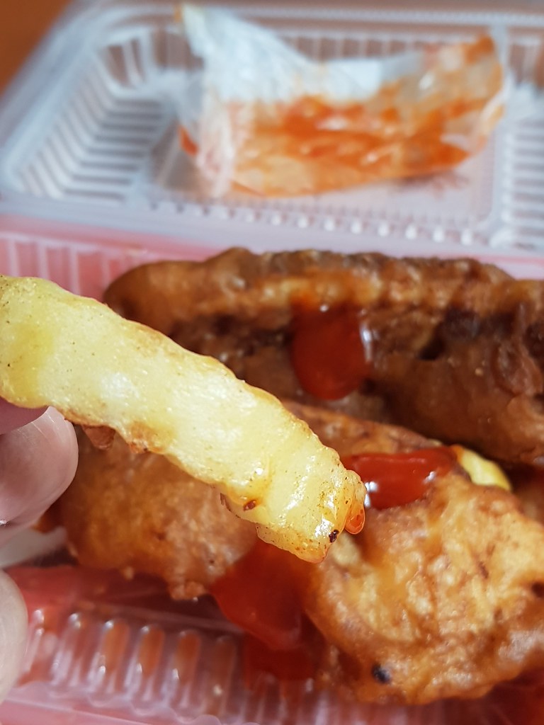 炸非洲魚薯條 Tilapia Fish & Chips rm$17 @ 茶餐廳 Restoran Cha Chan Teng Puchong (via Shopee Food)