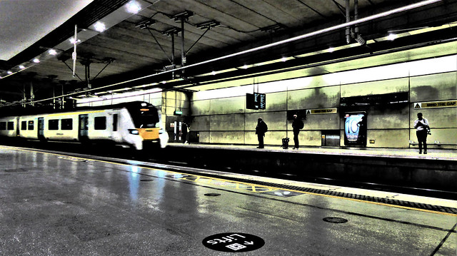 St Pancras International Thameslink Station.