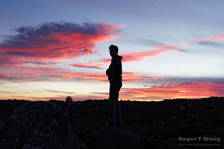 20220123-22-Sunset from Mt Wellington