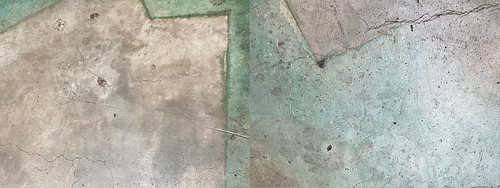 sanfrancisco california sooc diptych underfoot concrete concretecanvas teal panorama abstract iphone april 2021 94122 gwsez