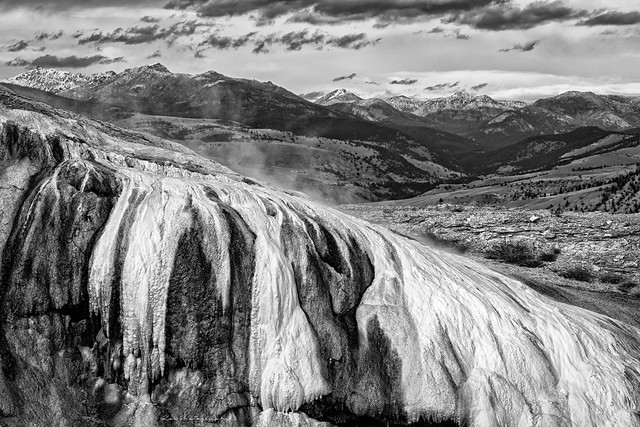 Fingers of Mammoth Hot Springs