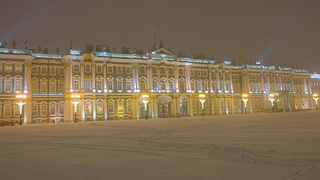 Snow Winter Palace.