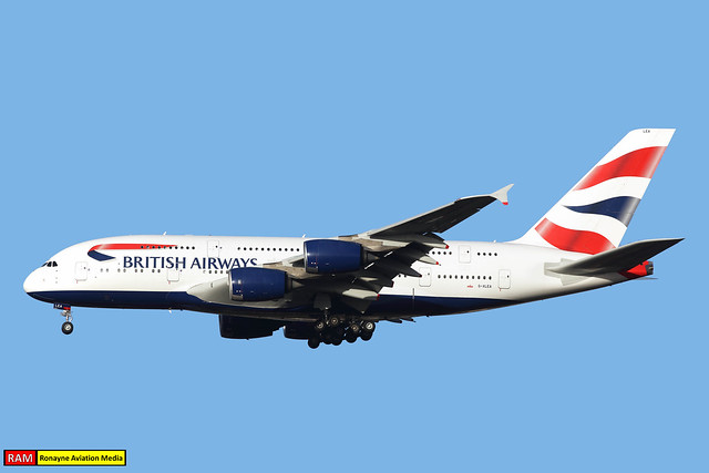G-XLEA | Airbus A380-841 | British Airways