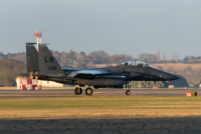 F-15E Strike Eagle 97-0218 - 492nd Fighter Squadron RAF Lakenheath