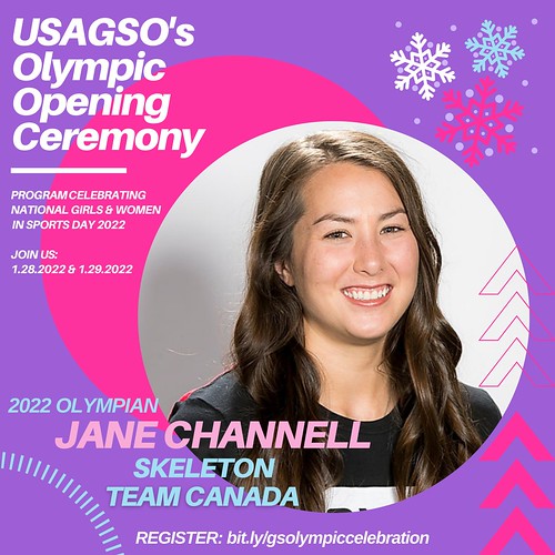 Jane Channell - USA Girl Scouts Overseas' Olympic Opening Ceremony Program