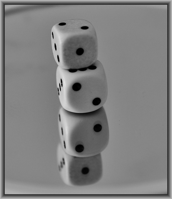 Two dice.