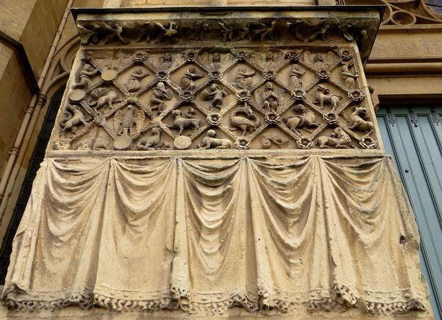 Portail Notre-Dame, cathédrale, Metz, Moselle, Lorraine, région Grand-Est, France.