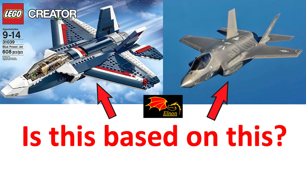 TOP10 LEGO Plane Sets and their Military Equivalent