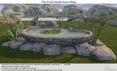 .:Tm:.Creation "The Pond" Garden Scene GM53